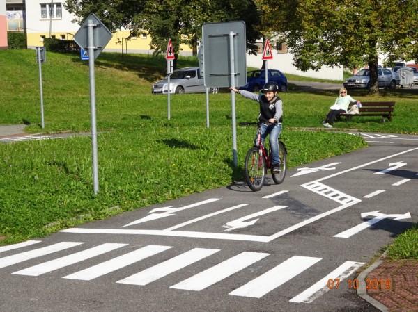 Dopravní hřiště 5.B 7.10.2019