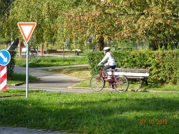 Dopravní hřiště 5.B 7.10.2019