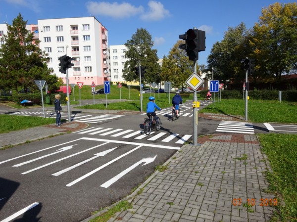 Dopravní hřiště 5.B 7.10.2019